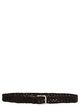 Plaited belt